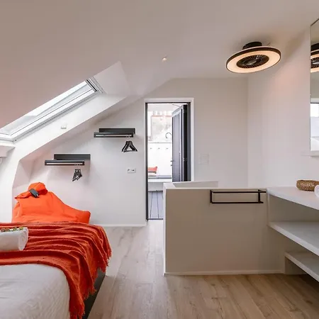 Duplex-apartment With Terrace On Location In Apartment Ghent
